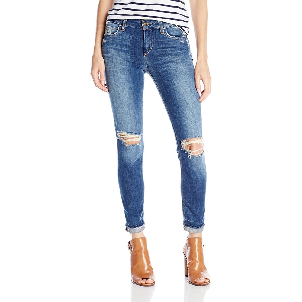 Joe’s Jeans Markie Skinny Crop in Celeste 29